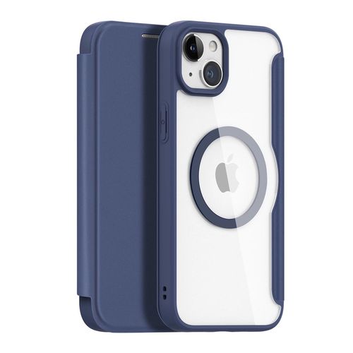 Dux Ducis Skin X Pro Magnetic Flip MagSafe Case iPhone 15 Plus - Blue, Dux Ducis 6934913025215 6934913025215