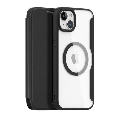 Dux Ducis Skin X Pro Magnetic Flip MagSafe Case iPhone 15 - Black, Dux Ducis 6934913025178 6934913025178