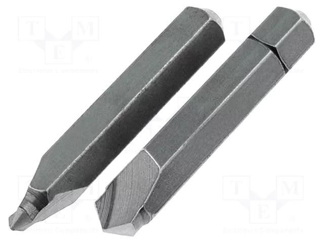 Kit: screwdriver bits; 35mm; Mounting: 1/4" (C6,3mm); 2pcs. C.K CK-422003