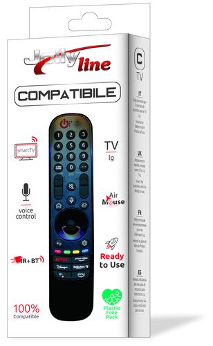 Replacement Remote Control for LG Smart TV with Voice Control, Bluetooth & Air Mouse JL1502/2 8023389774890