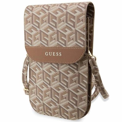 Guess Handbag GUWBHGCFSEW brown/brown GCube Stripe, Guess 3666339112752 3666339112752