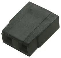 JUMPER SOCKET, 2WAY, 2.54MM, BLACK M7567-05