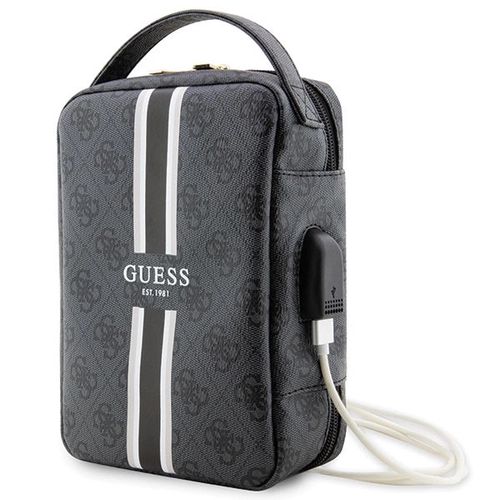 Guess Bag GUHBP4RPSK Organizer black/black 4G Printed Stripes, Guess 3666339120290 3666339120290