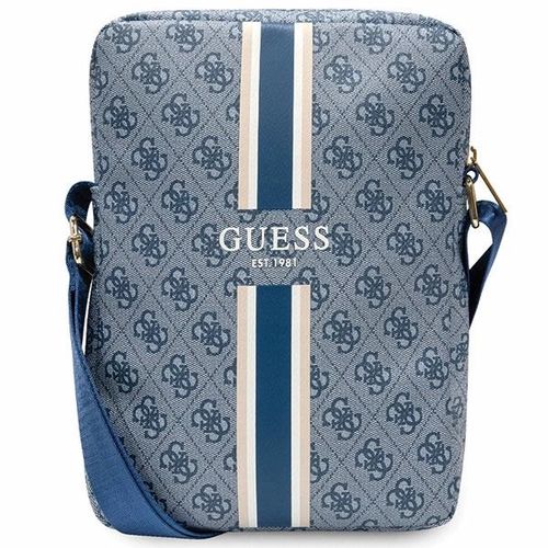 Guess Bag GUTB10P4RPSB 10" blue/blue 4G Stripes Tablet Bag, Guess 3666339120481 3666339120481