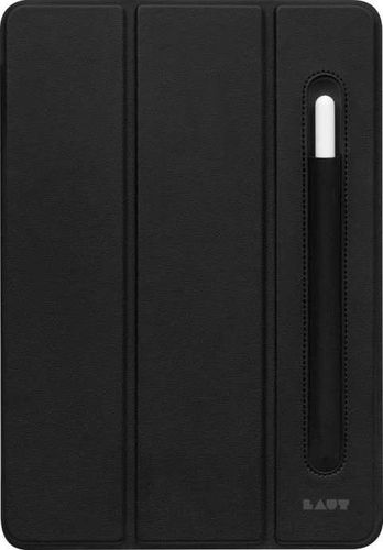 LAUT Huex Folio - protective case with holder for Apple Pencil for iPad Pro 11" 1/2/3/4G, iPad Air 10.9" 4/5G (black), LAUT L_IPP21S_HP_BK L_IPP21S_HP_BK