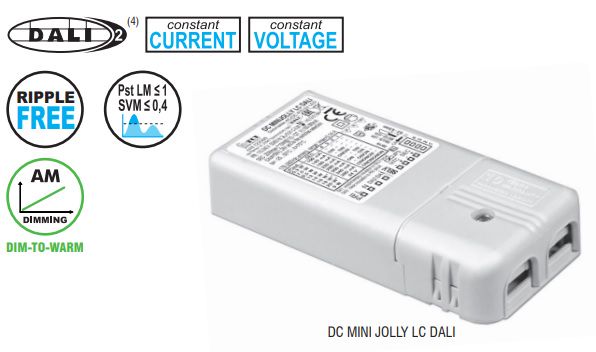 19W, 3-50V, 100-380mA direct current dimmable electronic drivers with DIP-SWITCH 151395