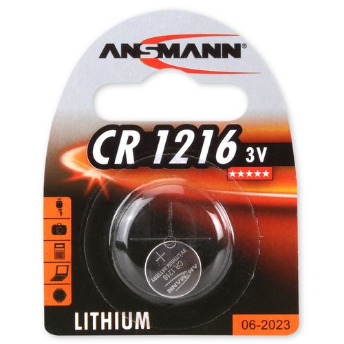 Lithium battery CR1216 3V ANSMANN CR1216/ANS