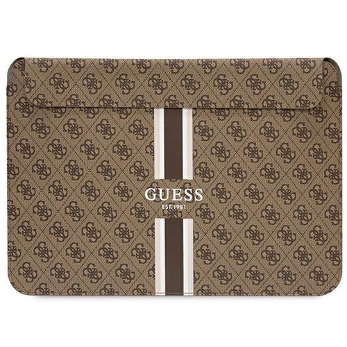 Guess 4G Printed Stripes cover for a 16&quot; laptop - brown, Guess 3666339120542 3666339120542