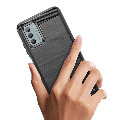 Carbon Case silicone case for Nokia G22/Nokia G42 - black, Hurtel 9145576282588 9145576282588