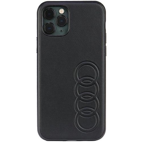 Audi Synthetic Leather iPhone 11 Pro 5.8&quot; black/black hardcase AU-TPUPPCIP11-TT/D1-BK, Audi 6955250224727 6955250224727