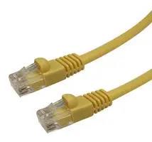 PATCH LEAD, CAT5E, YELLOW, 10M 2965-10Y
