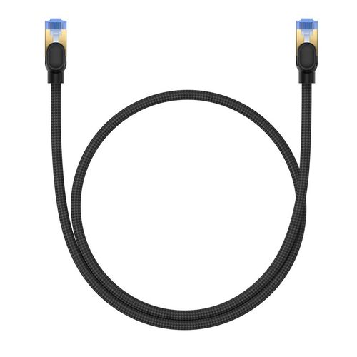 Baseus fast internet cable RJ45 cat.7 10Gbps 0.5m braided black, Baseus 6932172646523 6932172646523