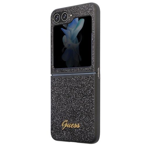 Guess Glitter Script case for Samsung Galaxy Z Flip 5 - black, Guess 3666339173951 3666339173951
