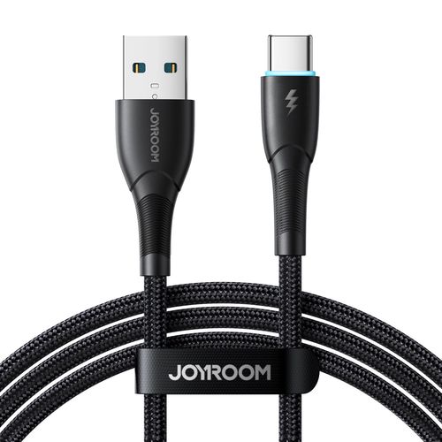 Joyroom Starry Series SA32-AC3 3A USB-A / USB-C cable 1m - black, Joyroom 6956116759742 6956116759742