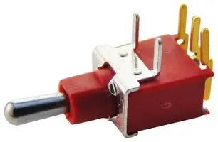SWITCH, TOGGLE, SPDT, MOM-OFF-MOM 2AS4T2A1M6RE