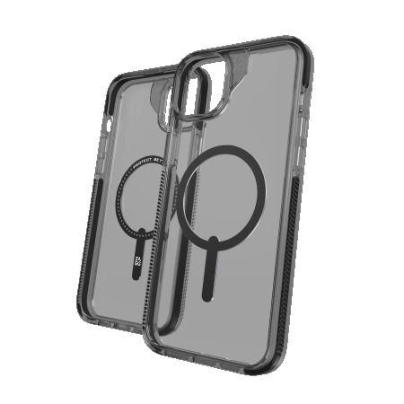 ZAGG Santa Cruz Snap Case with MagSafe for iPhone 15 / 14 / 13 - Black, Zagg 702312636 702312636
