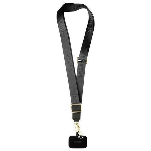 Guess CBDY Nylon Chain phone lanyard - black, Guess 3666339169756 3666339169756