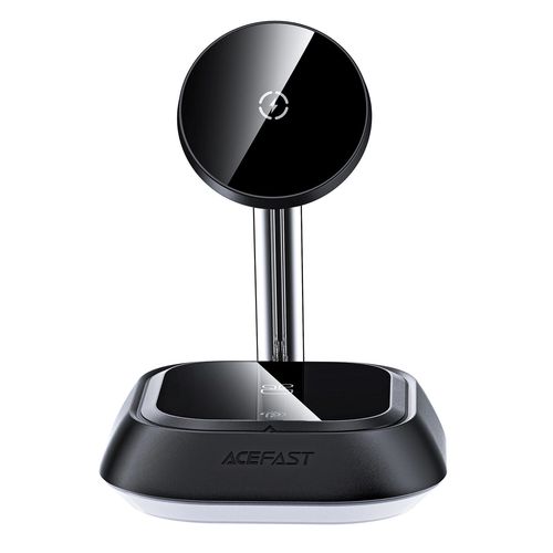 3in1 Acefast E16 15W inductive charging station for phone / headphones / watch - black, Acefast 6974316281917 6974316281917