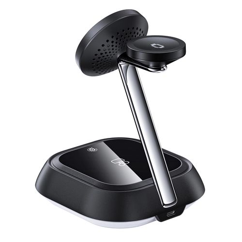 3in1 Acefast E16 15W inductive charging station for phone / headphones / watch - black, Acefast 6974316281917 6974316281917