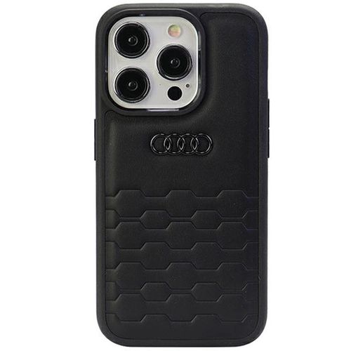 Audi GT Synthetic Leather case for iPhone 15 Pro Max - black, Audi 6955250226530 6955250226530