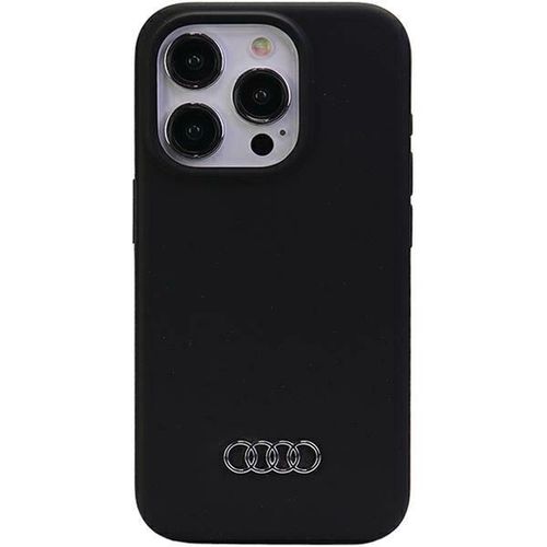 Audi Silicone Case for iPhone 15 Pro Max - black, Audi 6955250226578 6955250226578