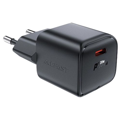 Acefast A73 Mini PD 20W GaN USB-C wall charger - black, Acefast 6974316282648