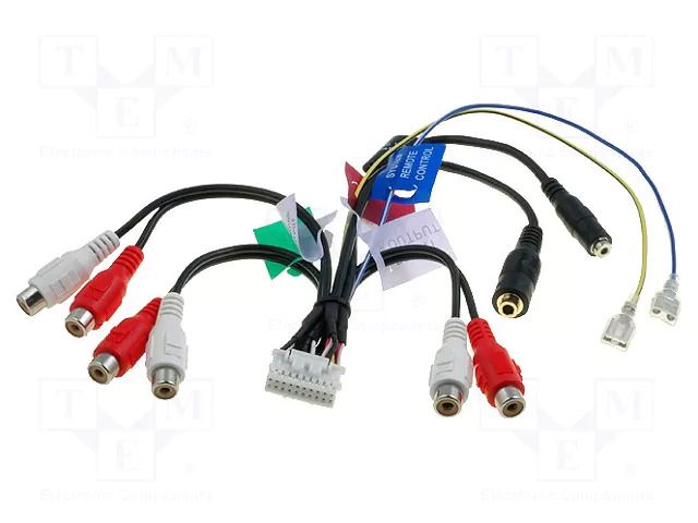 Connector; AVIC,Jack 2,5mm,Jack 3,5mm,RCA; Pioneer; PIN: 20 4CARMEDIA CONN.PIONEER.03