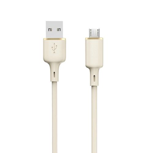 Dudao L7SM USB-A - micro USB cable 5A 1m - beige, Dudao 6976625331031 6976625331031