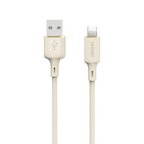 Dudao L7SL USB-A - Lightning 5A cable 1m - beige, Dudao 6976625331048 6976625331048