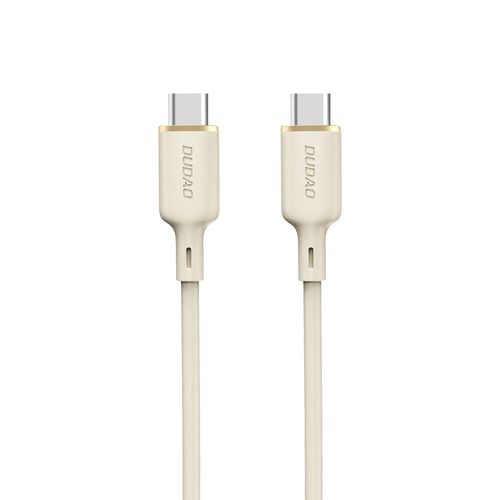 Dudao L7SCC USB-C - USB-C cable 100W 1m - beige, Dudao 6976625331086 6976625331086