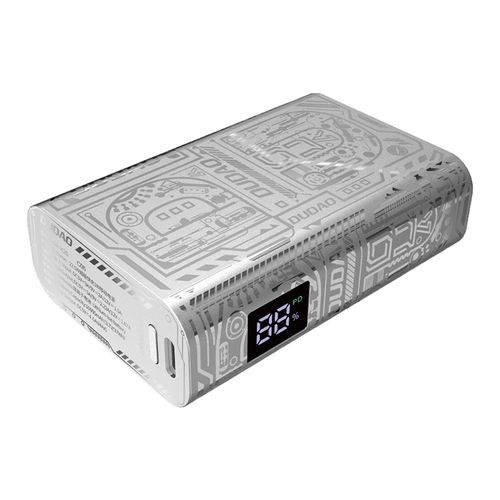 Dudao K20 USB-A / USB-C Powerbank 10000mAh 22.5W - silver, Dudao 6973687247515 6973687247515