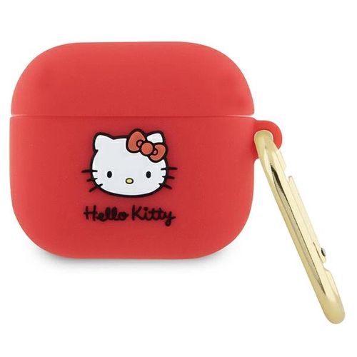 Hello Kitty Silicone 3D Kitty Head case for AirPods 3 - fuchsia, Hello Kitty 3666339189747 3666339189747