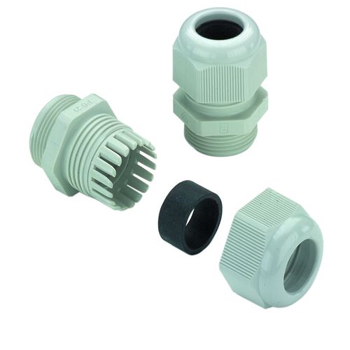 Cable gland (plastic), VG K (standard plastic cable gland), M 16, 8 mm, OD min. 4 - OD max. 8 mm, IP54, IP66, IP67, IP68 - 5 bar (30 min.), Polyamide Weidmuller 1909860000 04032248536788