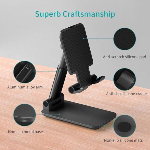 Choetech H88-BK foldable stand for a phone or tablet - black, Choetech 6932112106957 6932112106957