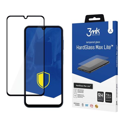 9H 3mk HardGlass Max Lite™ glass for Samsung Galaxy A15 5G, 3mk Protection 5903108544375 5903108544375