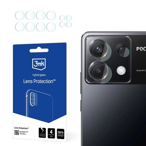 3mk Lens Protection™ hybrid camera glass for Poco X6 5G, 3mk Protection 5903108554374 5903108554374