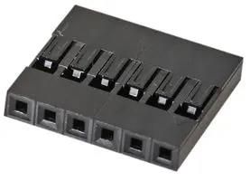 HOUSING, CRIMP, RECEPTACLE, 2.54MM, 6WAY 2226A-06