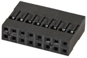 CRIMP HOUSING, 2 ROW,  16WAY 2226B-16