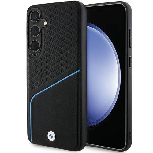 BMW BMHMS24S23RDCLK S24 S921 black/black hardcase Signature Leather Textured &amp; Line MagSafe, BMW 3666339241636 3666339241636
