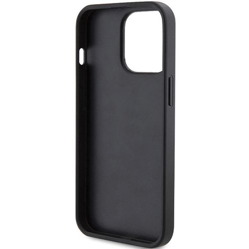 Guess 4G Triangle Metal Logo case for iPhone 14 Pro Max - black, Guess 3666339225759 3666339225759