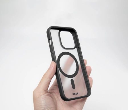 LAUT Huex Protect case with MagSafe for iPhone 14 Plus / 15 Plus - black, LAUT L_IP23C_HPT_BK L_IP23C_HPT_BK