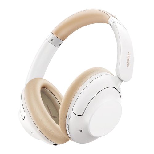 Ugreen HP202 HiTune Max5 on-ear wireless headphones with hybrid ANC noise reduction - white, Ugreen 6941876218097 6941876218097