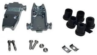 D SUB COVER, 180DEG, ZINC ALLOY MC001562