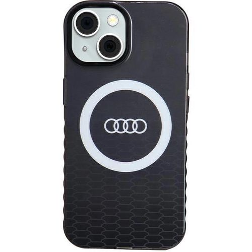 Audi IML Big Logo MagSafe case for iPhone 15 / 14 / 13 - black, Audi 6955250227292 6955250227292