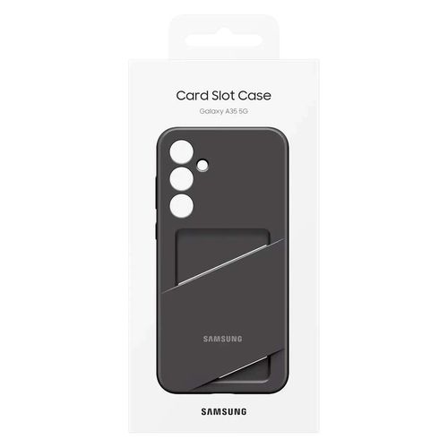 Samsung Card Slot Case EF-OA356TBEGWW with card slot for Samsung Galaxy A35 - black, Samsung 8806095542492 8806095542492