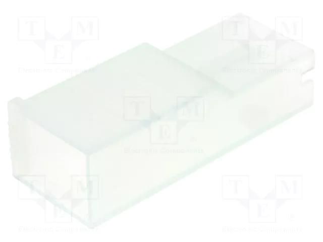 Terminals cover; female; snap fastener; ways: 1; natural TE Connectivity 154719-1