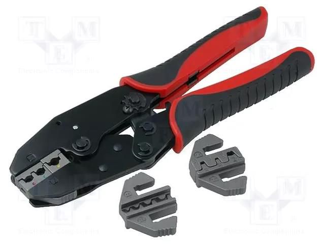 Kit: for crimping push-on connectors, terminal crimping; 220mm NEWBRAND NB-CRIMP-SET03