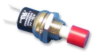 SWITCH, PUSH BUTTON, SPNC, MOM R13-24B-05-BR