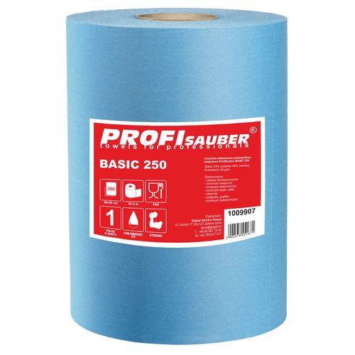 Dust-free non-woven industrial cleaning cloth ProfiSauber BASIC 250, Profi Sauber 1009907 1009907