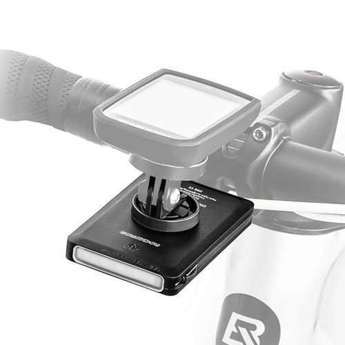 Rockbros JP008 front bike light for counter with power bank 5000mAh 150lm IPX6 - black, Rockbros 5907769364648 5907769364648